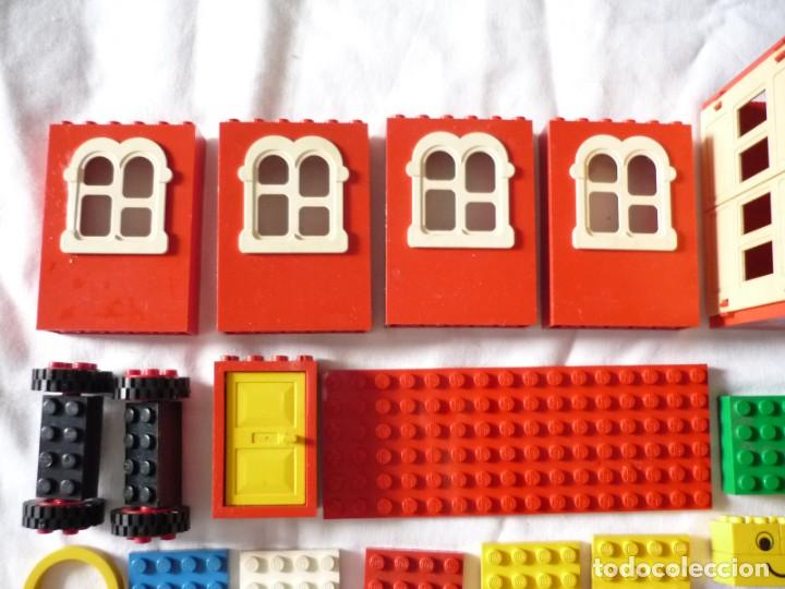 Juegos construcci&oacute;n - LEGO: Conjunto de piezas constructivas de lego primera &eacute;poca - Foto 5