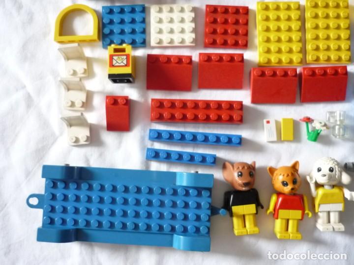 Juegos construcci&oacute;n - LEGO: Conjunto de piezas constructivas de lego primera &eacute;poca - Foto 6