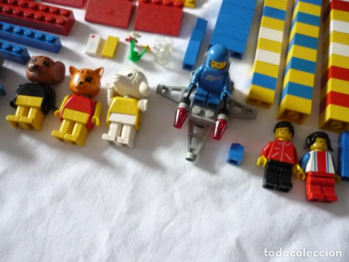 Juegos construcci&oacute;n - LEGO: Conjunto de piezas constructivas de lego primera &eacute;poca - Foto 8