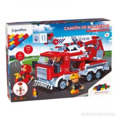 Juegos construcción - Lego: CAMIÓN DE BOMBEROS JUGUETTOS (JUEGO DE CONSTRUCCIÓN COMPATIBLE CON LEGO).. Lote 310457933