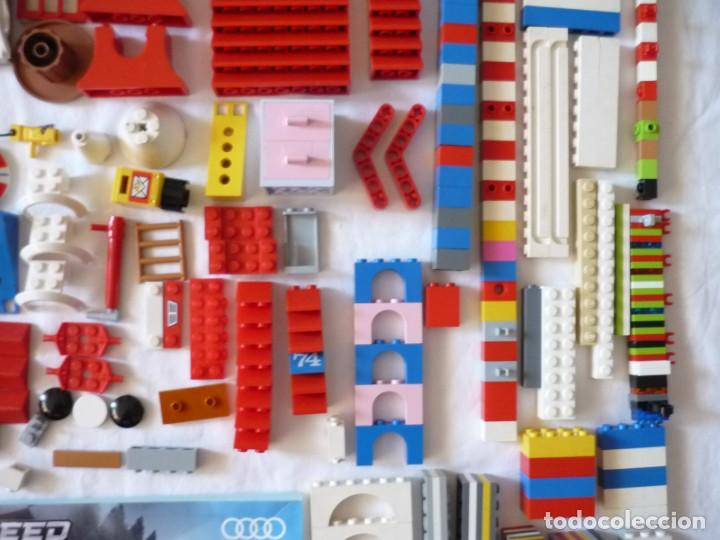 Juegos construcci&oacute;n - LEGO: Conjunto de piezas constructivas de Lego + figuras + manuales - Foto 12