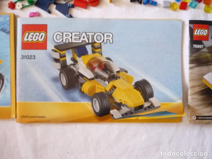Juegos construcci&oacute;n - LEGO: Conjunto de piezas constructivas de Lego + figuras + manuales - Foto 15