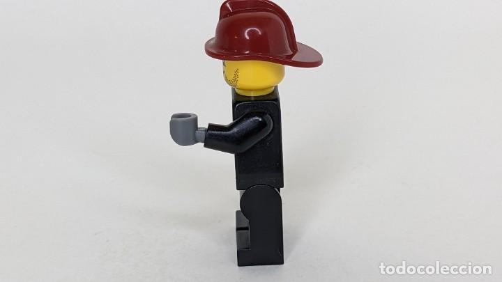 Juegos construcción - Lego: Firefighter Red Helmet 60002 60003 60061 60010 – Lego City Lego Minifigure – CTY0343 - Foto 4 - 312376308