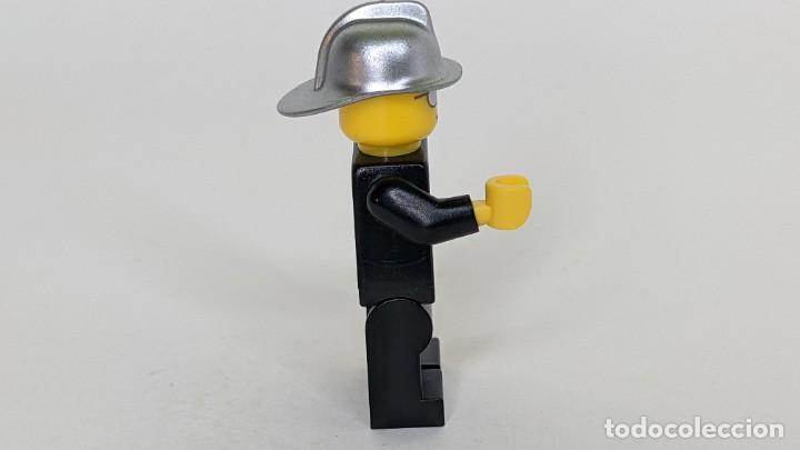 Juegos construcción - Lego: Firefighter Silver Helmet 7942 – Lego City Lego Minifigure – CTY0047 - Foto 2 - 312376463
