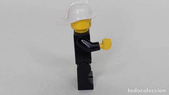Juegos construcción - Lego: Firefighter White Helmet 1 7945 7906 4992 30001 – Lego City Lego Minifigure – CTY0043 - Foto 2 - 312376578