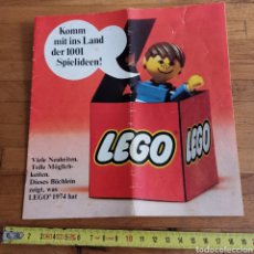 Juegos construcción - Lego: CATÁLOGO ALEMAN DE LEGO DE 1974. Lote 317788213