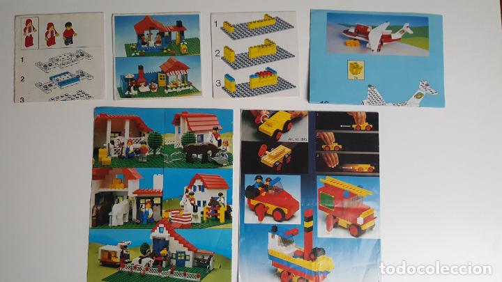 Juegos construcci&oacute;n - LEGO: 6 MANUALES DE INSTRUCCIONES LEGO LEGOLAND BASIC - Foto 2