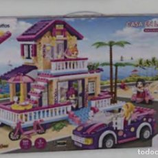 Juegos construcción - Lego: JUGUETTOS ”CASA EN LA PLAYA / BEACH HOUSE / MAISON DE PLAGE” (CONSTRUCCIÓN COMPATIBLE CON LEGO).