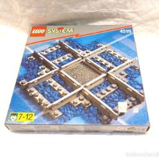 Giochi costruzione - Lego: CRUCE DE VIAS LEGO 4519 FERROCARRIL TREN WORLD CITY COMPLETO. Lote 341611228