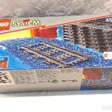 Jogos construção - Lego: 8 VIAS RECTAS LEGO 4515 FERROCARRIL TREN WORLD CITY COMPLETO. Lote 341611328
