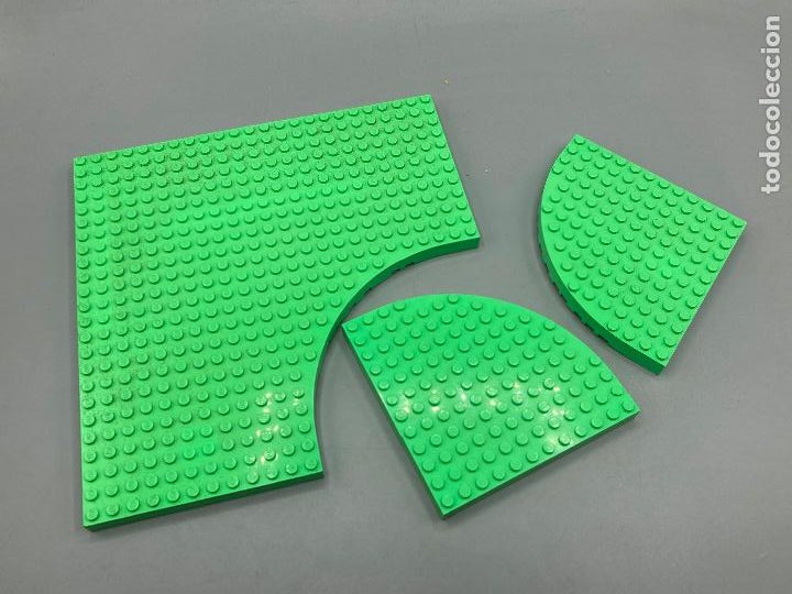 lego verde grande con dos medias lunas - Juegos construcción Lego antiguos en todocoleccion 344138533