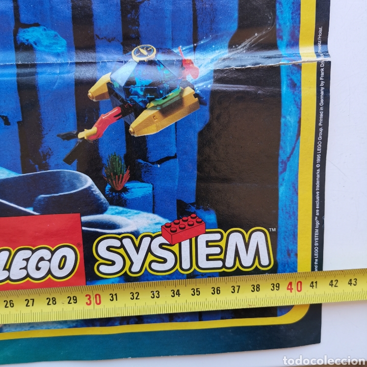 Juegos construcci&oacute;n - LEGO: P&oacute;ster de Lego System, Aquazone 1990s 2000s - Foto 2