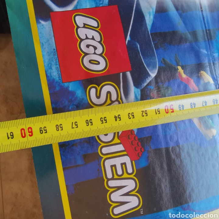 Juegos construcci&oacute;n - LEGO: P&oacute;ster de Lego System, Aquazone 1990s 2000s - Foto 3