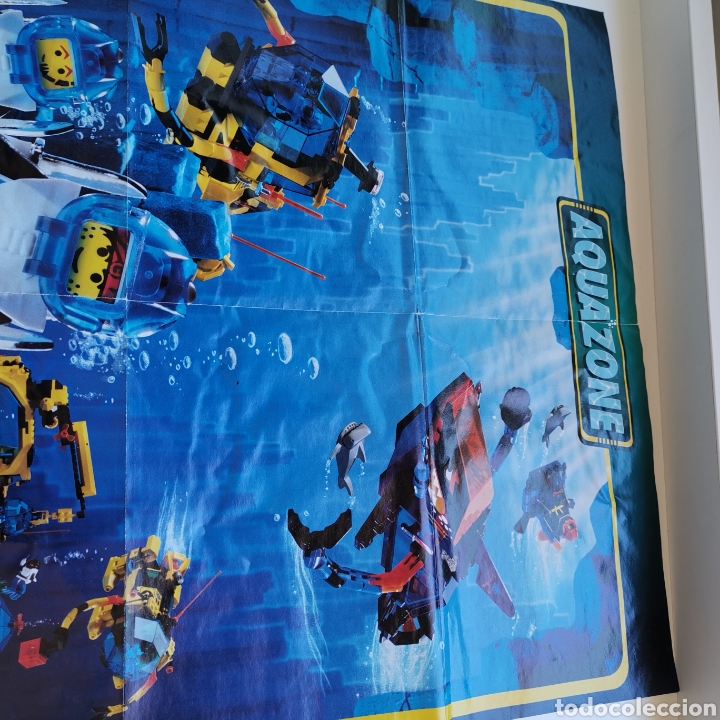 Juegos construcci&oacute;n - LEGO: P&oacute;ster de Lego System, Aquazone 1990s 2000s - Foto 4