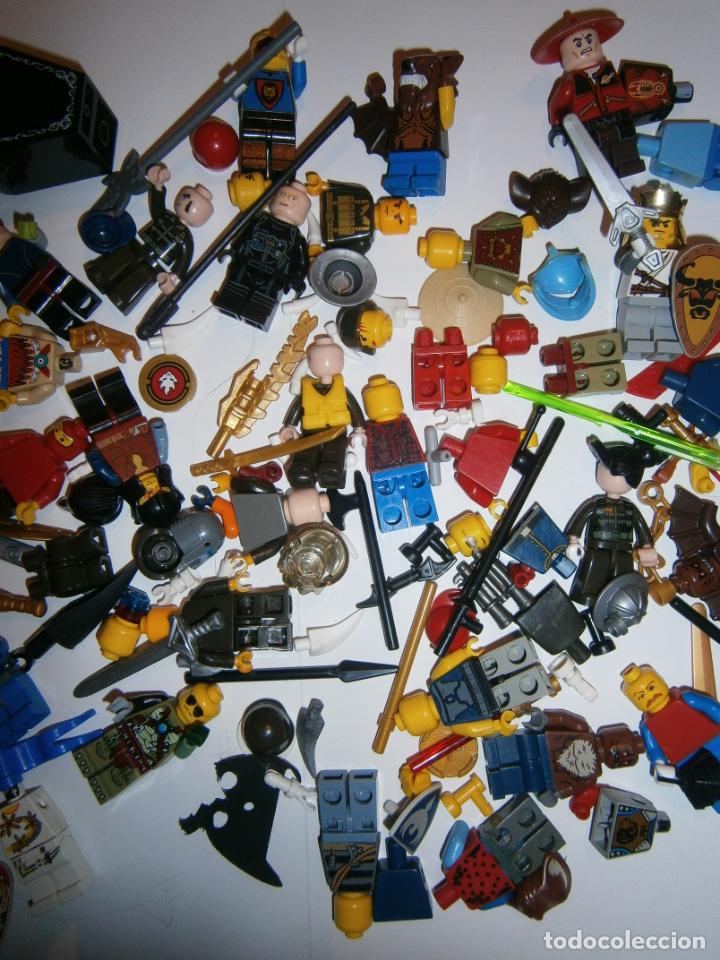 Juegos construcci&oacute;n - LEGO: GRAN LOTE DE FIGURAS LEGO CON MUCHOS COMPLEMENTOS DIVERSOS - Foto 3
