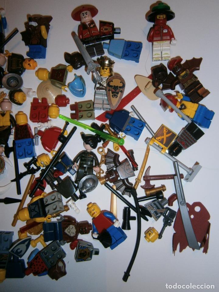 Juegos construcci&oacute;n - LEGO: GRAN LOTE DE FIGURAS LEGO CON MUCHOS COMPLEMENTOS DIVERSOS - Foto 4