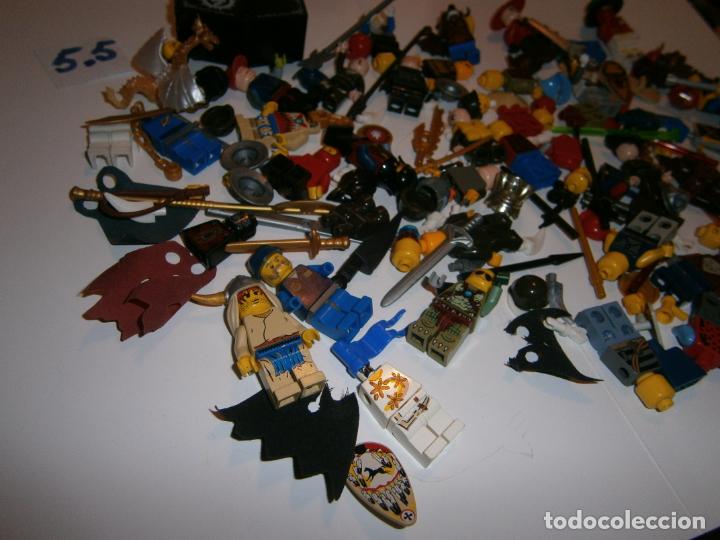 Juegos construcci&oacute;n - LEGO: GRAN LOTE DE FIGURAS LEGO CON MUCHOS COMPLEMENTOS DIVERSOS - Foto 6
