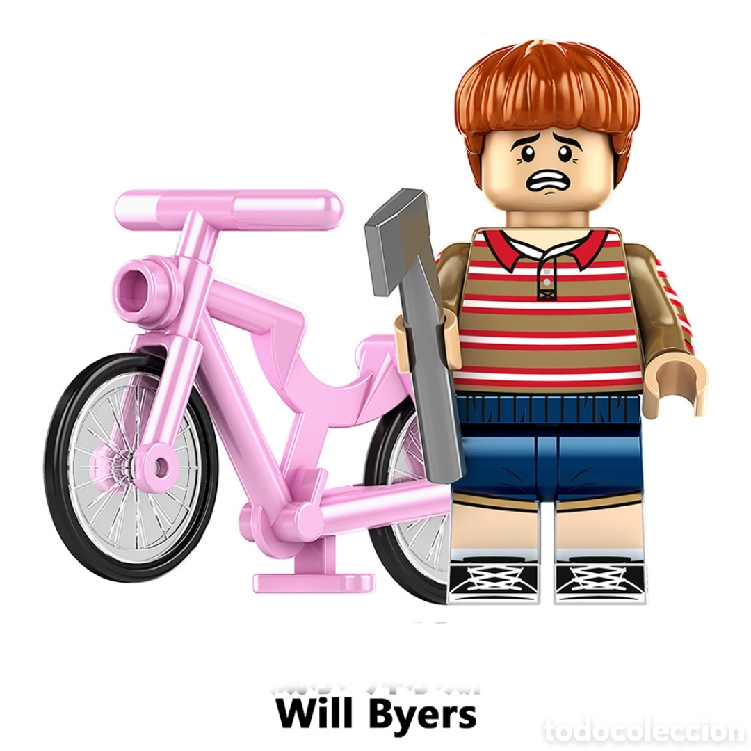 will byers bloques con bicicleta stranger thing - Acquista Giochi