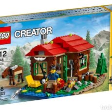 Juegos construcción - Lego: LEGO PROMOCIONAL 31048 - CABAÑA JUNTO AL LAGO. Lote 376089029
