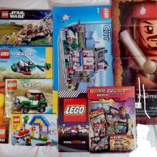Juegos construcción - Lego: GRAN LOTE 8 MANUALES DE LEGO Y 3 DE PUBLICIDAD LEGO. VER FOTOS COMO DESCRIPCIÓN.. Lote 377515239