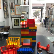 Juegos construcción - Lego: LOTE DE PIEZAS EXIN LINES TIPO TENTO LEGO DUPLO (L37). Lote 382144669