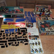 Juegos construcción - Lego: LEGO LOTE TREN, ORUGAS Y PERSONAJES, ANTIGUOS, REF: 171- 103- 200.
