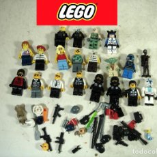 Giochi costruzione - LEGO: LOTE FIGURAS LEGO Y ACCESORIOS - MUÑECO STAR WARS POLICIA YODA ESPADA ARMAS ..ETC