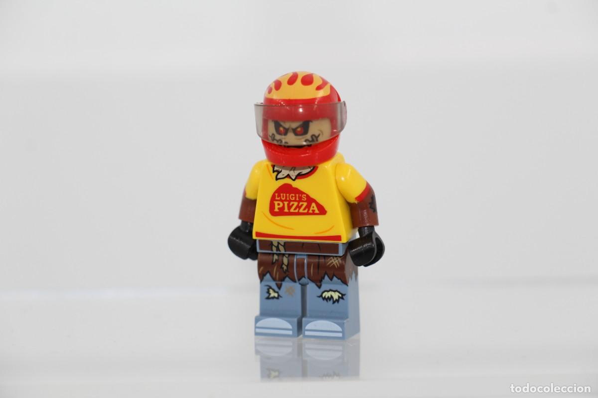 Lego Super Heroes Batman Movie Minifigure Scarecrow Pizza Delivery Outfit 70910