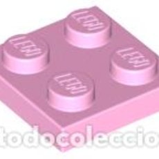 Juegos construcción - Lego: LEGO 3022 PLACA 2 X 2 ROSA CLARO BRILLANTE