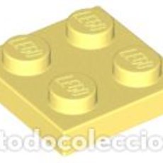 Juegos construcción - Lego: LEGO 3022 PLACA 2 X 2 AMARILLO CLARO BRILLANTE