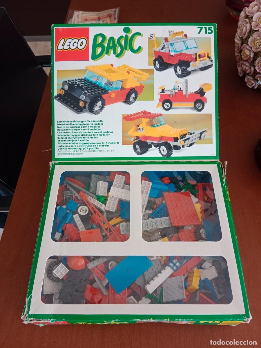 Juegos construcci&oacute;n - LEGO: JUEGO DE CONSTRUCCION 1990 - LEGO BASIC VEHICULOS REF 715 - CON CAJA - Foto 2
