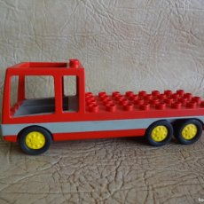 Juegos construcción - Lego: ANTIGUO CAMION DUPLO COLOR ROJO. Lote 396286174