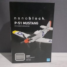 Juegos construcción - Lego: NANOBLOCK P-51 MUSTANG TIPO LEGO. PRECINTADO