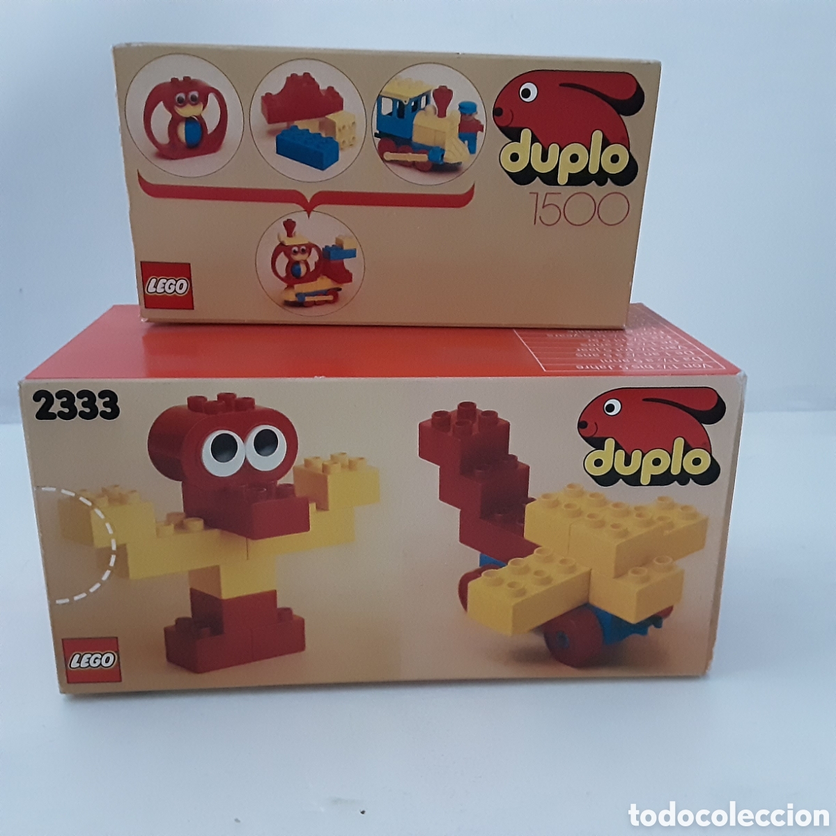 Juegos construcci&oacute;n - LEGO: Lego Duplo antiguo Ref 2333+ Ref 1500. Nuevo. - Foto 2