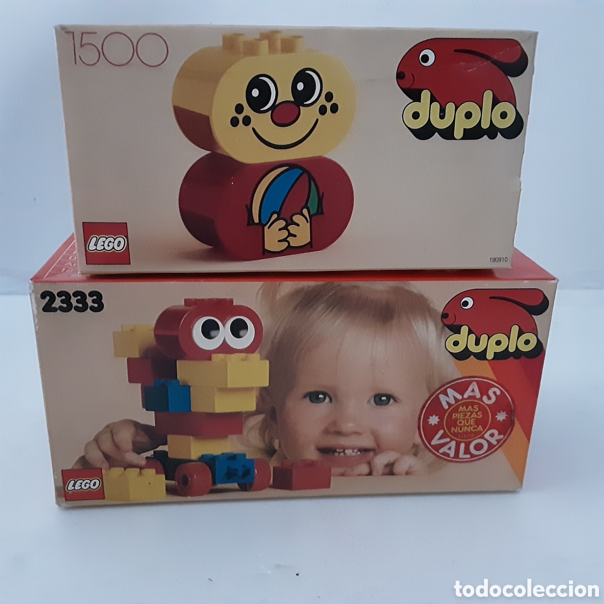 Juegos construcci&oacute;n - LEGO: Lego Duplo antiguo Ref 2333+ Ref 1500. Nuevo. - Foto 1