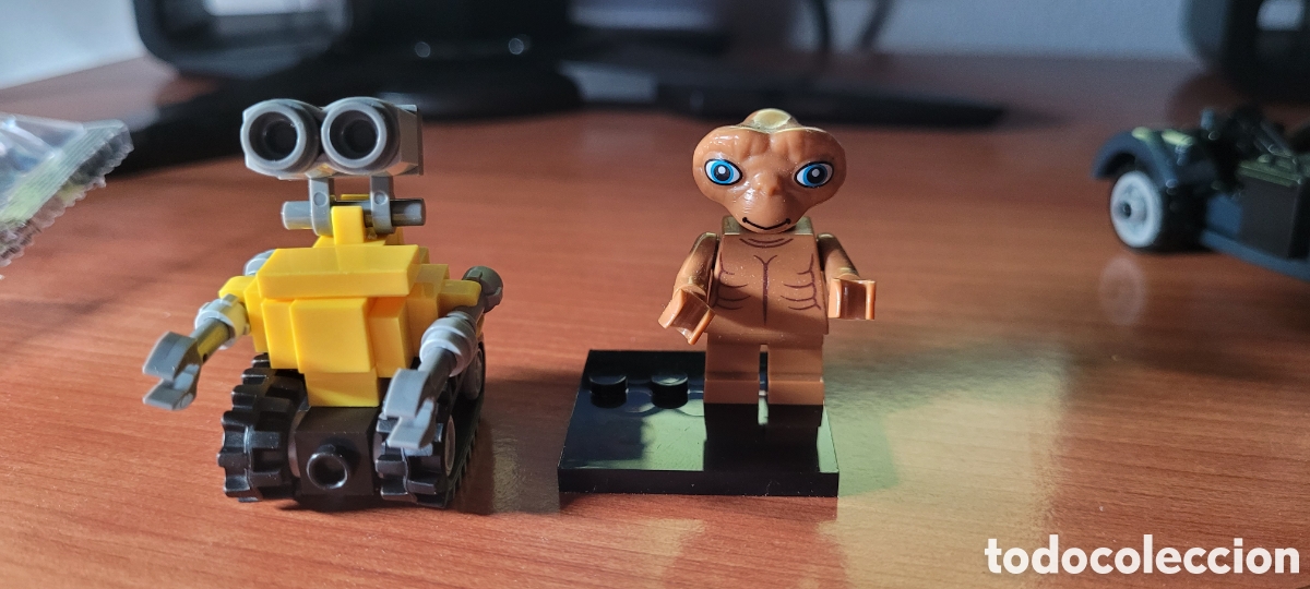 Juegos construcci&oacute;n - LEGO: Wall-e vs ET el extraterrestre minifiguras bloques - Foto 2