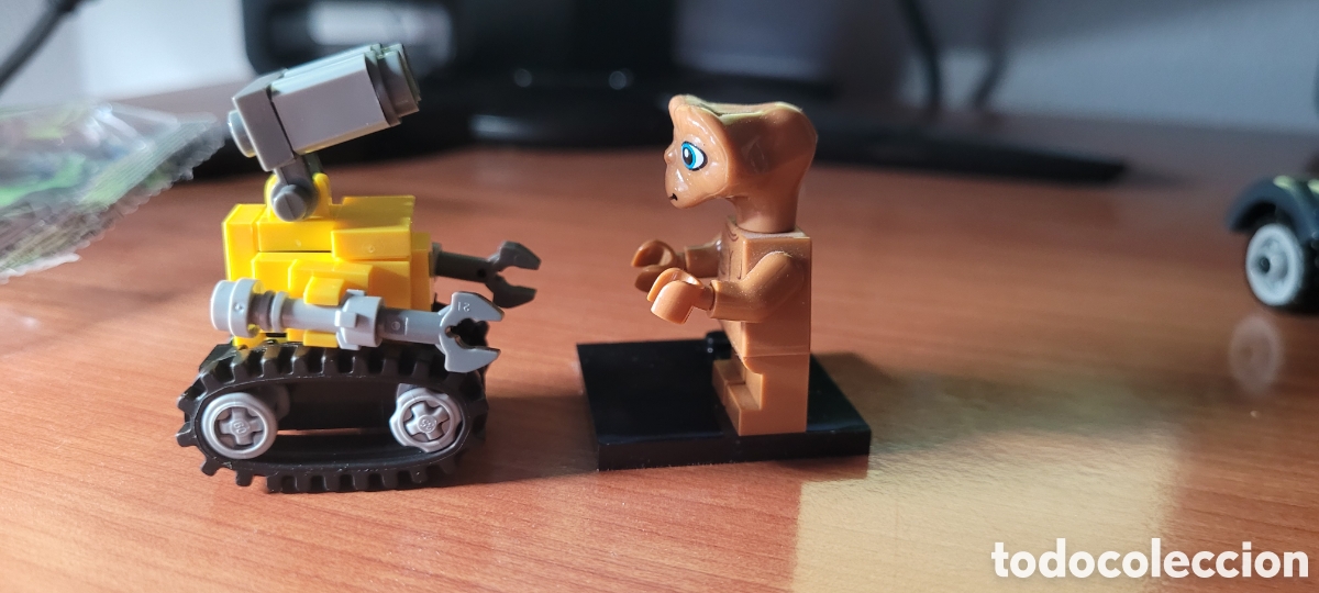 Juegos construcci&oacute;n - LEGO: Wall-e vs ET el extraterrestre minifiguras bloques - Foto 1