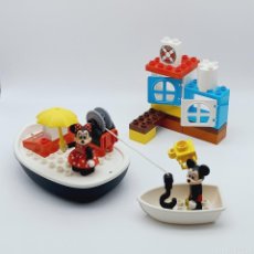 Juegos construcción - Lego: SET 10881 DISNEY JUNIOR LEGO DUPLO MICKEY'S BOAT 2018 PLAYSET