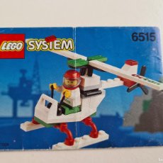 Juegos construcción - Lego: INSTRUCCIONES LEGO SYSTEM HELICOPTERO OCTAN REF 6515