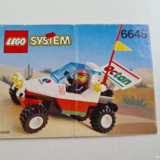 Juegos construcción - Lego: INSTRUCCIONES LEGO SYSTEM REF 6648