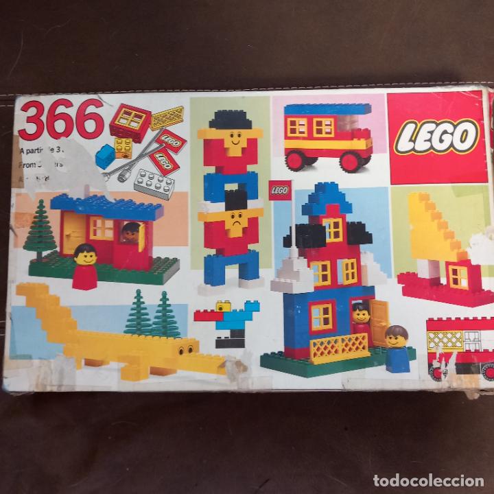Juegos construcci&oacute;n - LEGO: Lego ref 366 set b&aacute;sico a&ntilde;os 80 - Foto 1