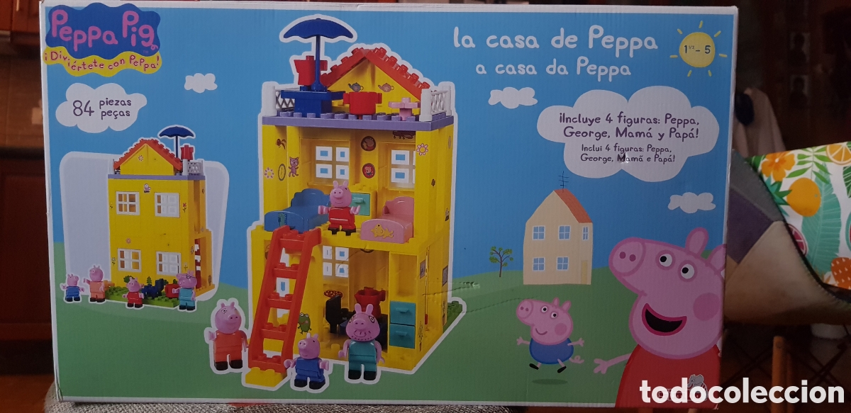 casa de peppa pig 84 piezas y 4 figuras peppa Compra venta en