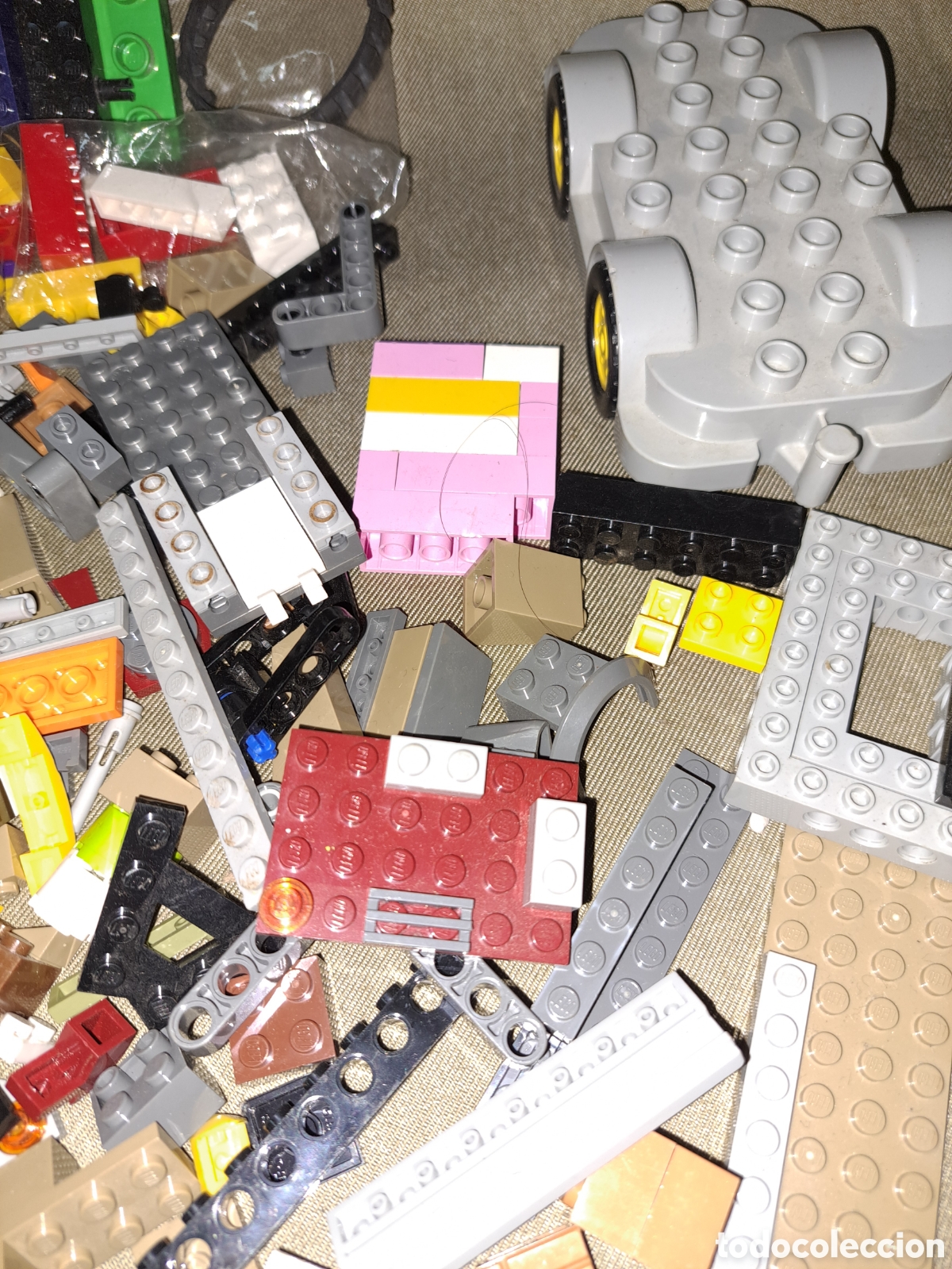 Juegos construcci&oacute;n - LEGO: GRAN LOTE DE PIEZAS LEGO VARIADAS - Foto 5