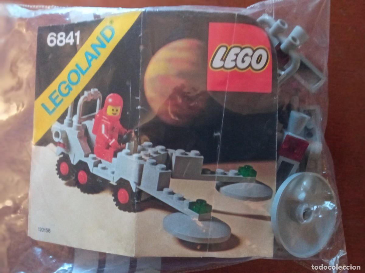 LEGO SPACE LEGOLAND VEHICULO EXPLORACION REF 6841 AÑOS 80 CON INSTRUCCIONES  MONTAJE SIN CAJA