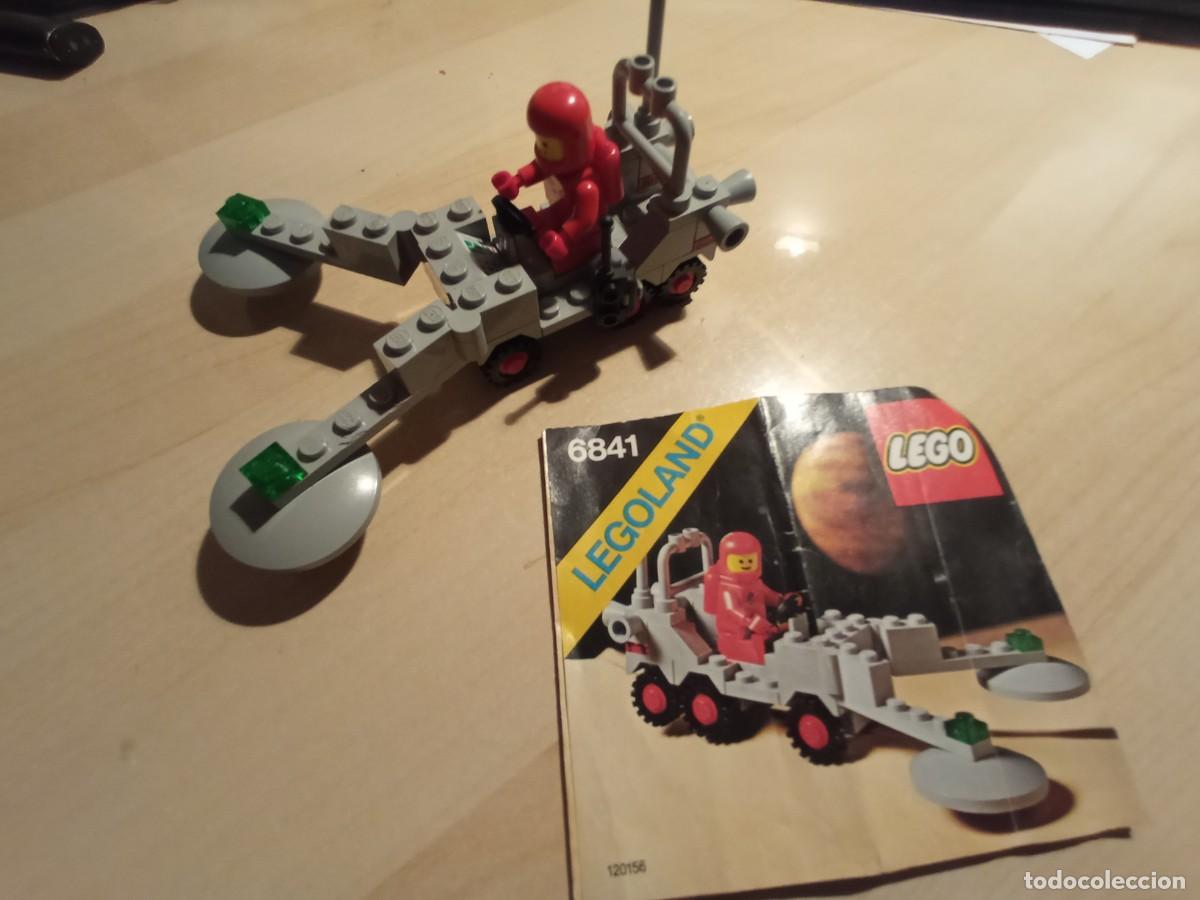 LEGO SPACE LEGOLAND VEHICULO EXPLORACION REF 6841 AÑOS 80 CON INSTRUCCIONES  MONTAJE SIN CAJA