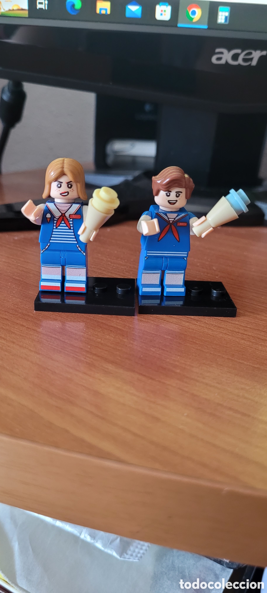 stranger thing steve y robin lego compatible ro - Acquista Giochi