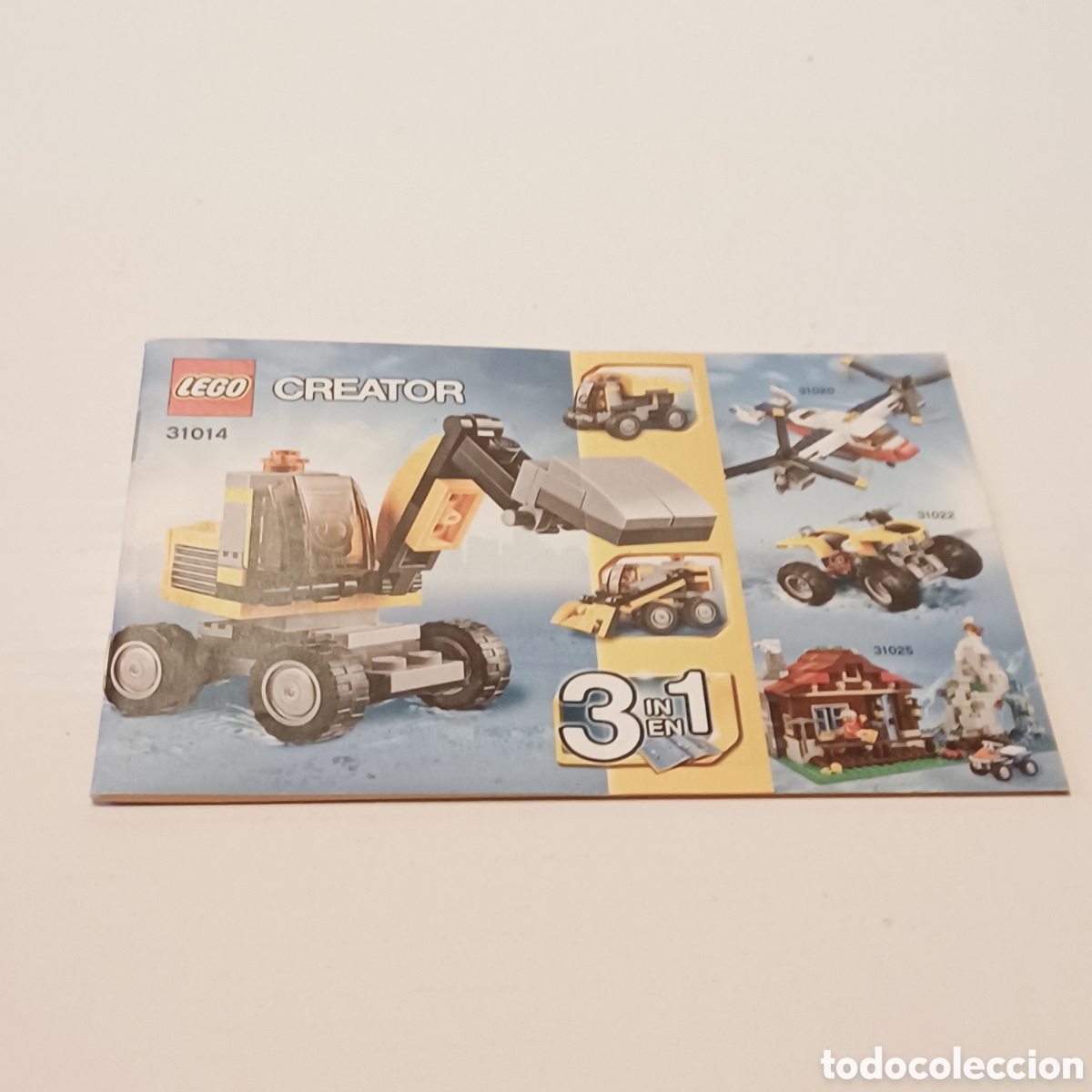 instrucciones lego creator 3 en 1 31097 - preci - Compra venta en  todocoleccion