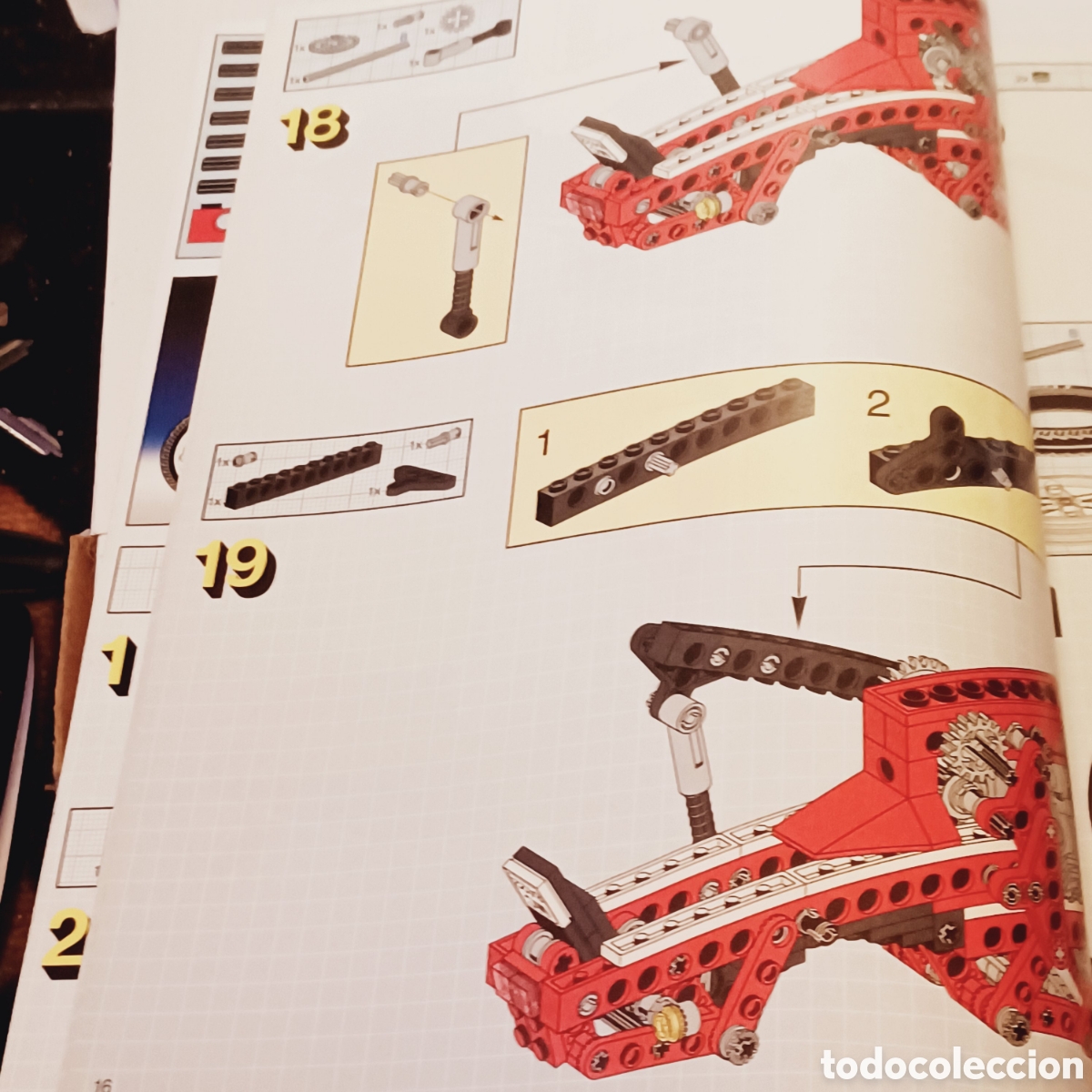 Juegos construcci&oacute;n - LEGO: Manual de instrucciones Lego Technic ref . 8422 - Foto 3