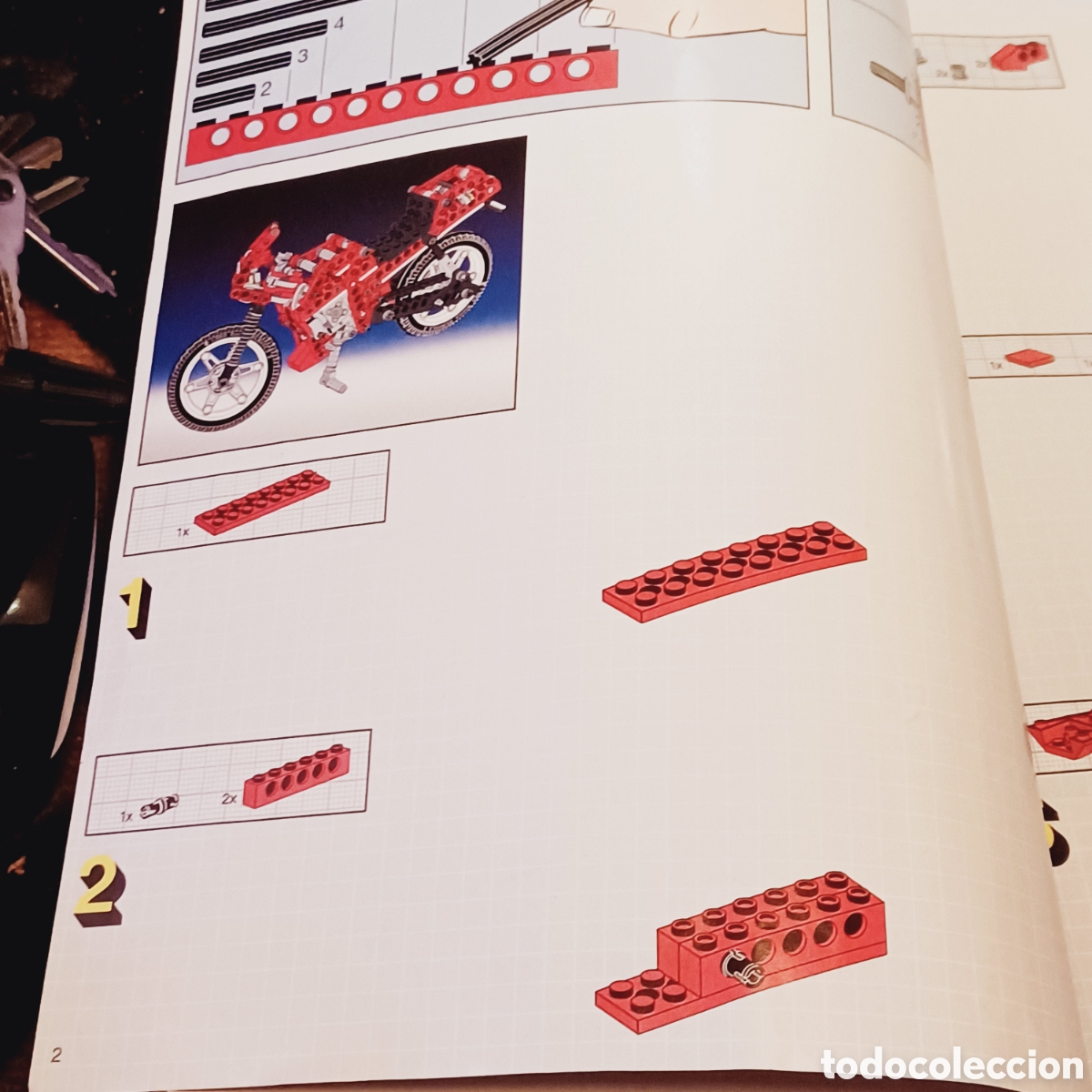 Juegos construcci&oacute;n - LEGO: Manual de instrucciones Lego Technic ref . 8422 - Foto 4