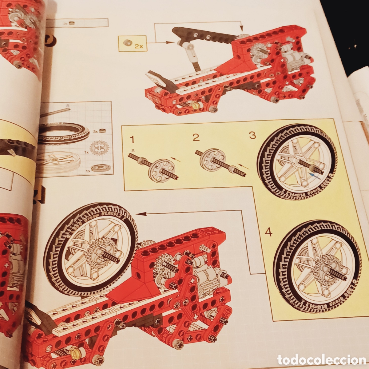 Juegos construcci&oacute;n - LEGO: Manual de instrucciones Lego Technic ref . 8422 - Foto 5